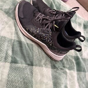 Women’s Nike Black Athletic Shoes with Multicolor Accents